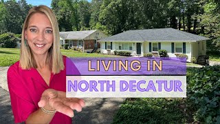 Living in North Decatur Ga | Atlanta neighborhood VLOG tour