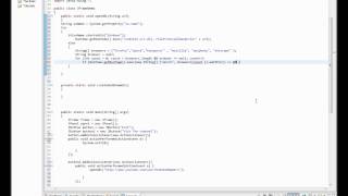 Java Programming Tutorial: episode 3.5 - Opening a link!