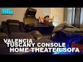 Netflix & Chill | Valencia Tuscany Console | Home Theater Sofa Review