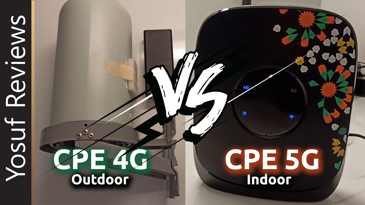 مقارنة صادمة بين :  CPE S200 5G & CPE Outdoor 4G