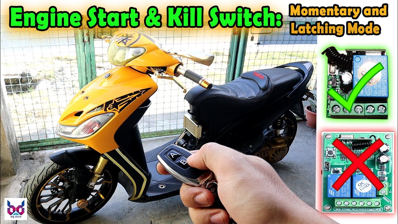 How to Install Remote Control on Motorcycle (DIAGRAM) YouTube