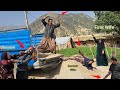 Operator S Help Bringing Materials To Complete The Roof Of The House Second Wife Is Angry With Him 