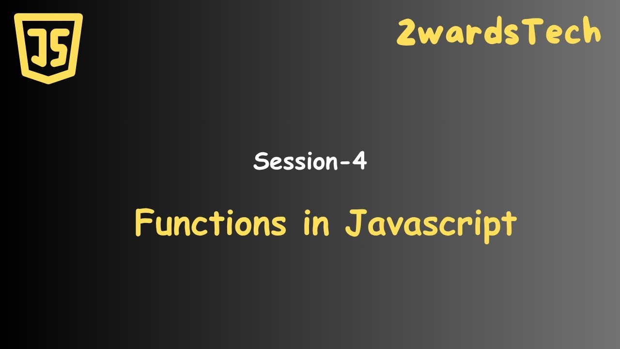 04_JS functions - YouTube