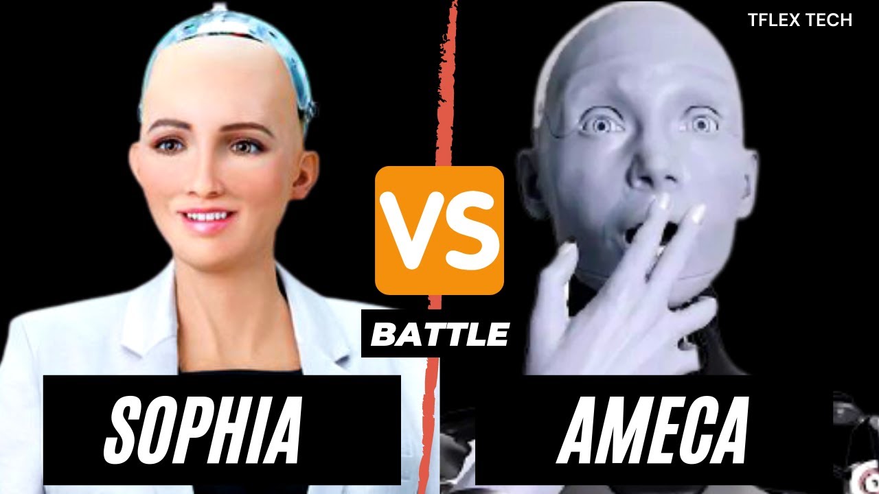 Ameca vs. Sophia; Lifelike vs. AI – Robots of CES