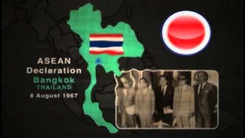 Foundation history of the ASEAN