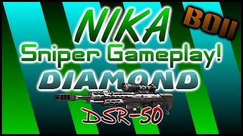 Black Ops 2 Diamond DSR-50 Gameplay