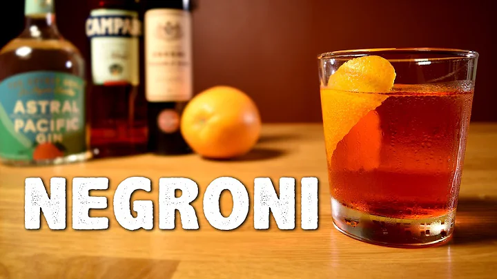 Negroni - Hương vị cocktail 3 nguyên liệu và cách pha chế