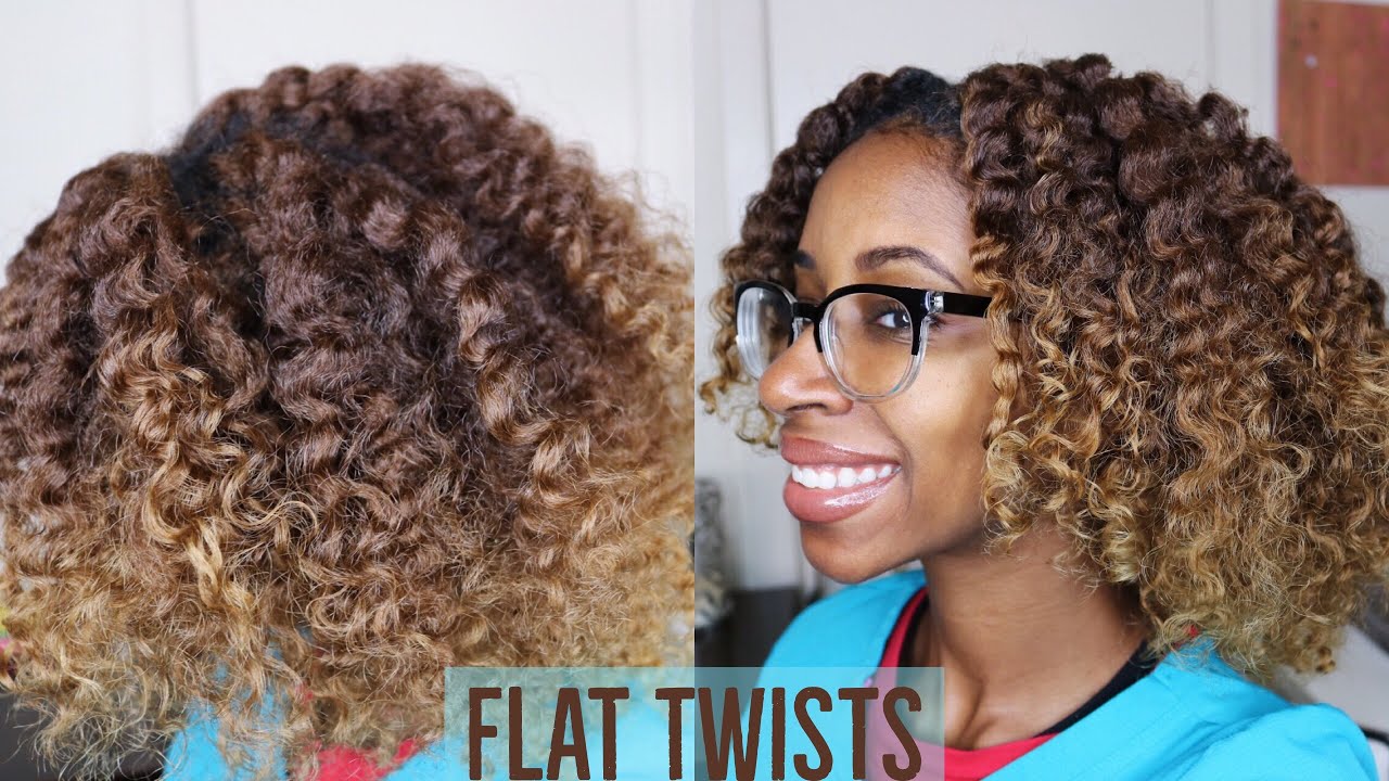 Flat Twists on Type 4 Hair f./ Mielle Organics | Part 2 | MEGSHOUSE