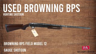 283 Browning BPS Field Model 12 Gauge Shotgun, Used (January 18, 2025)