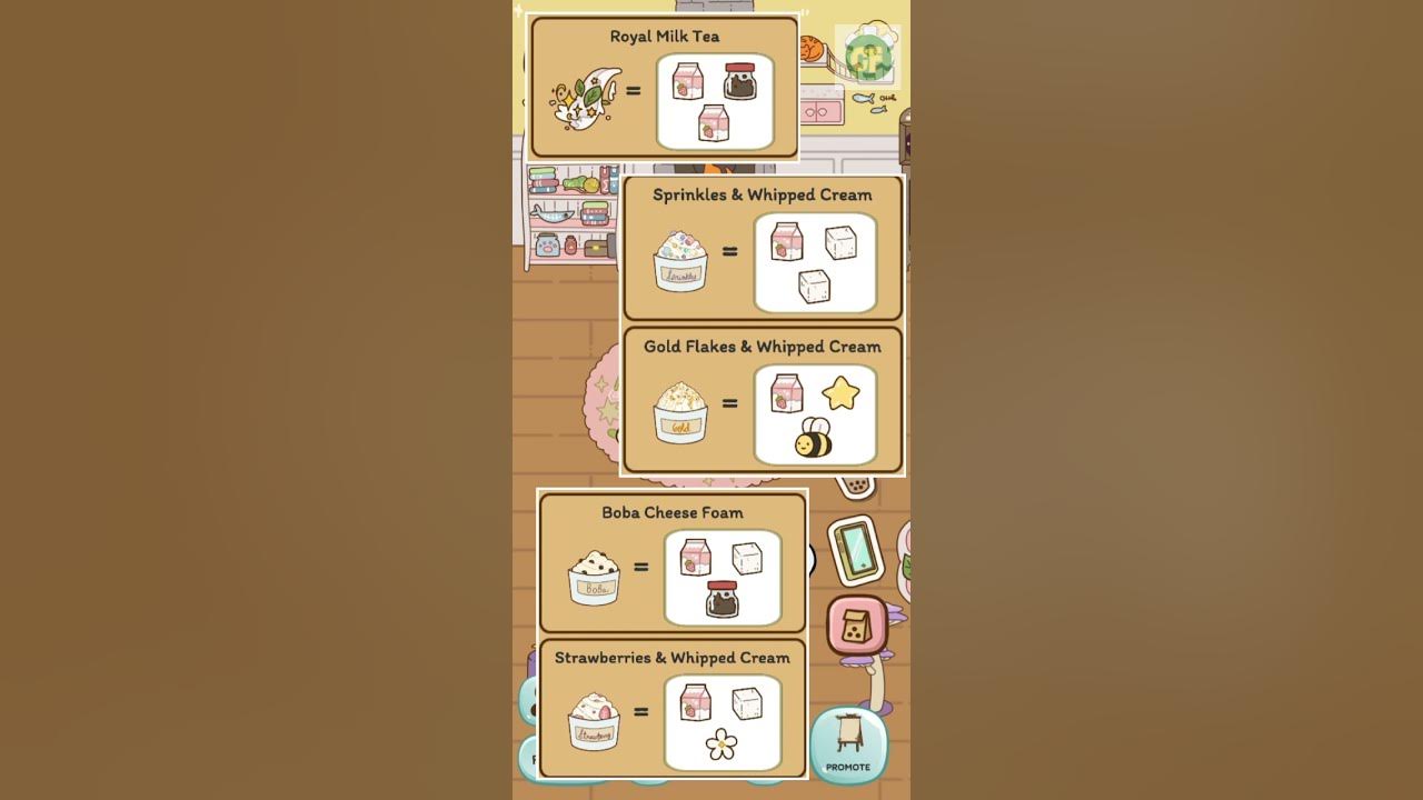 Boba Story (New Update) All New Magic Den Recipes ( Royal milk tea