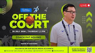 LIVE: Coach Pat Aquino on Blackwater's PBA Campaign | Off The Court | 30 July 2026