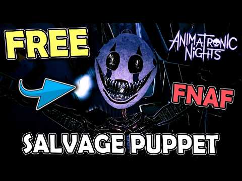 FREE SALVAGE PUPPET (GIVEAWAY) FNAF ANIMATRONIC NIGHTS ROBLOX