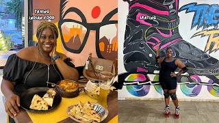 Travel vlog - My First Time Skating & Trying Indian Food in Abuja ๐ณ๐ฌ