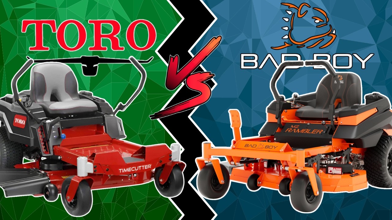 Toro Timecutter VS Bad Boy Rambler - Which Is The Better Value? - YouTube