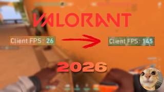 How I get 100 FPS on a GT 610 in Valorant? This FPS Boost Tutorial Changes Everything! 2026