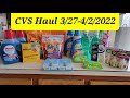 CVS Haul 3/27 $130 in products for under $7!!!! Lots of Laundry Items included!!