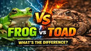 Frog Vs Toad: Shocking Difference Between Them.Rana vs Sapo: Diferencias. Grenouille vs Crapaud
