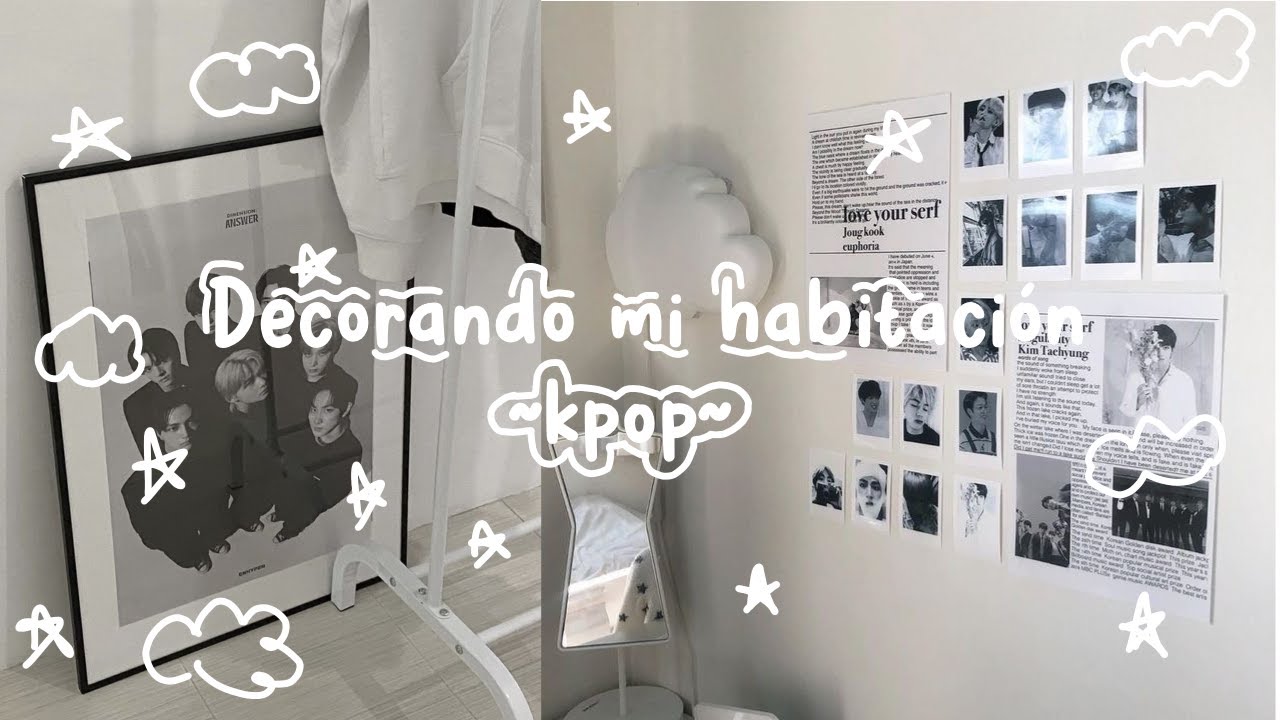 Decorando mi habitación - kpop -
