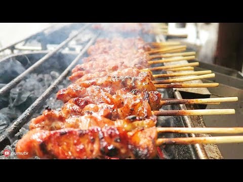 philippines-street-food---grilled-liempo,-pork-barbecue-and-lechon