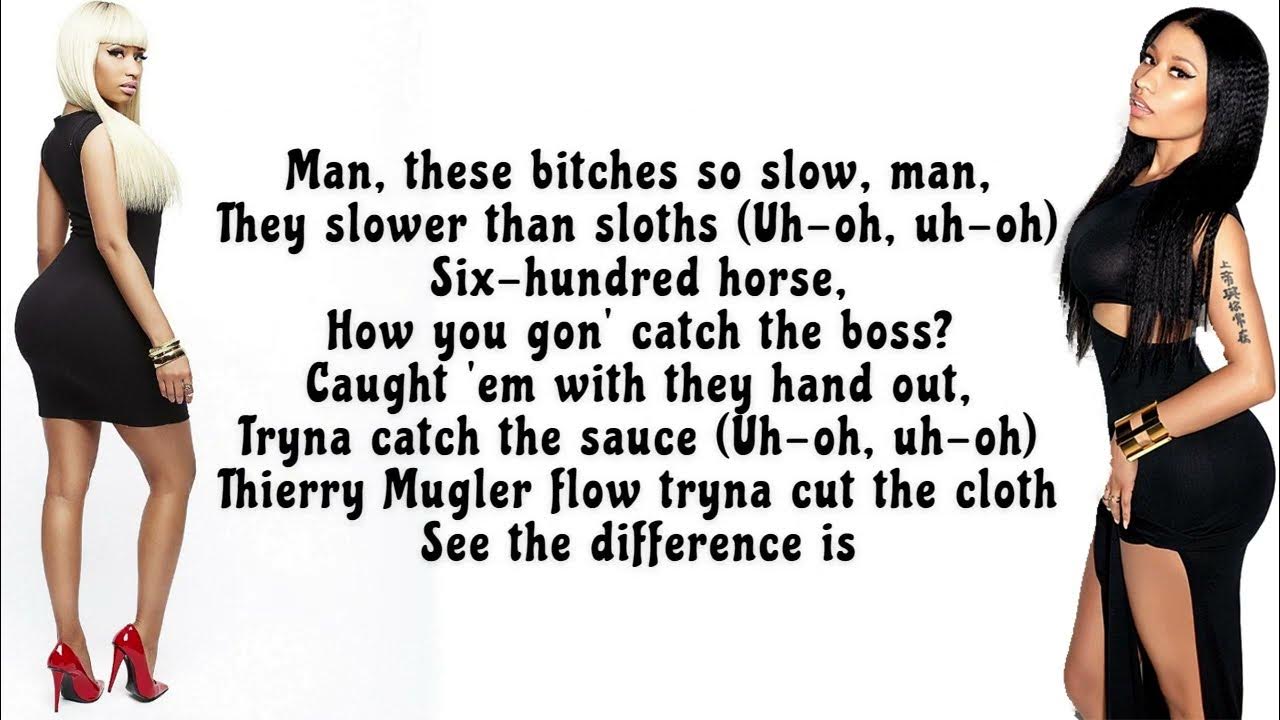 Nicki Minaj Red Ruby Da Sleeze (Lyrics) YouTube