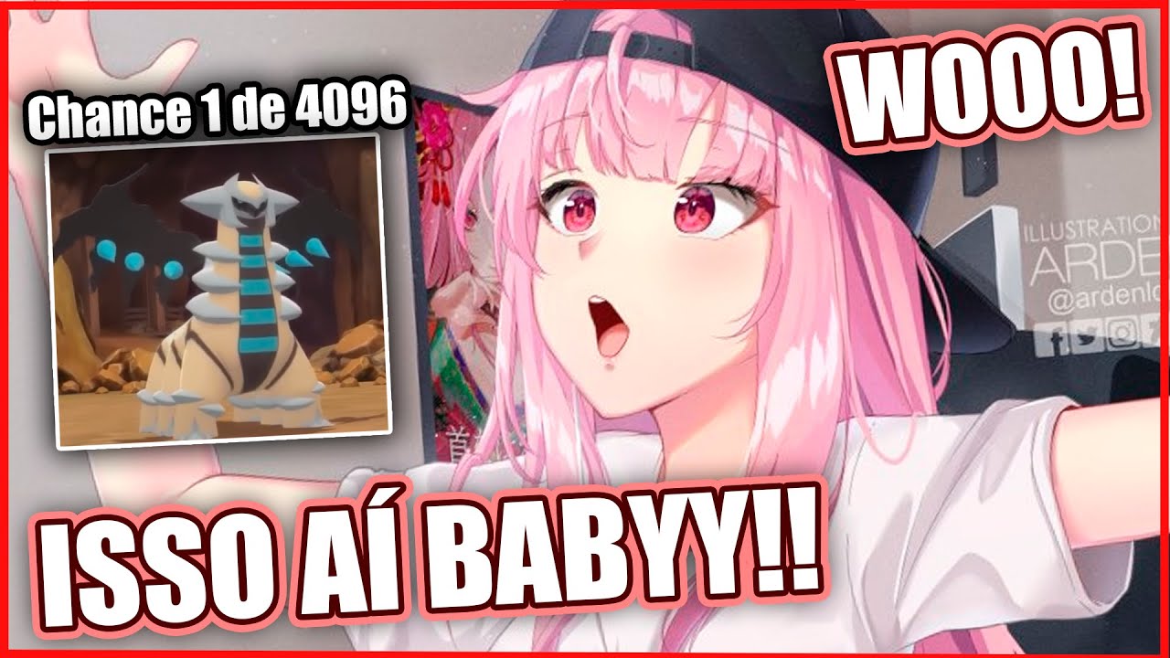 Calli enlouquece ao pegar depois de 1680 tentativas e 20 horas o Pokémon Shiny