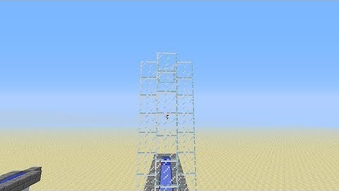 Minecraft - Glass Item Elevator