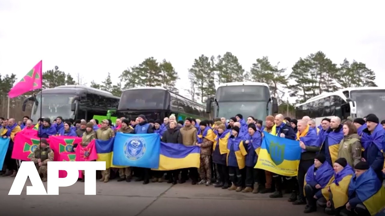 WATCH: Ukraine Brings Home 200 POWs in Prisoner Swap With Russia | APT