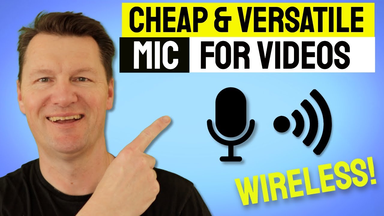 At last, a gnat-sized affordable wireless mic set for vloggers and