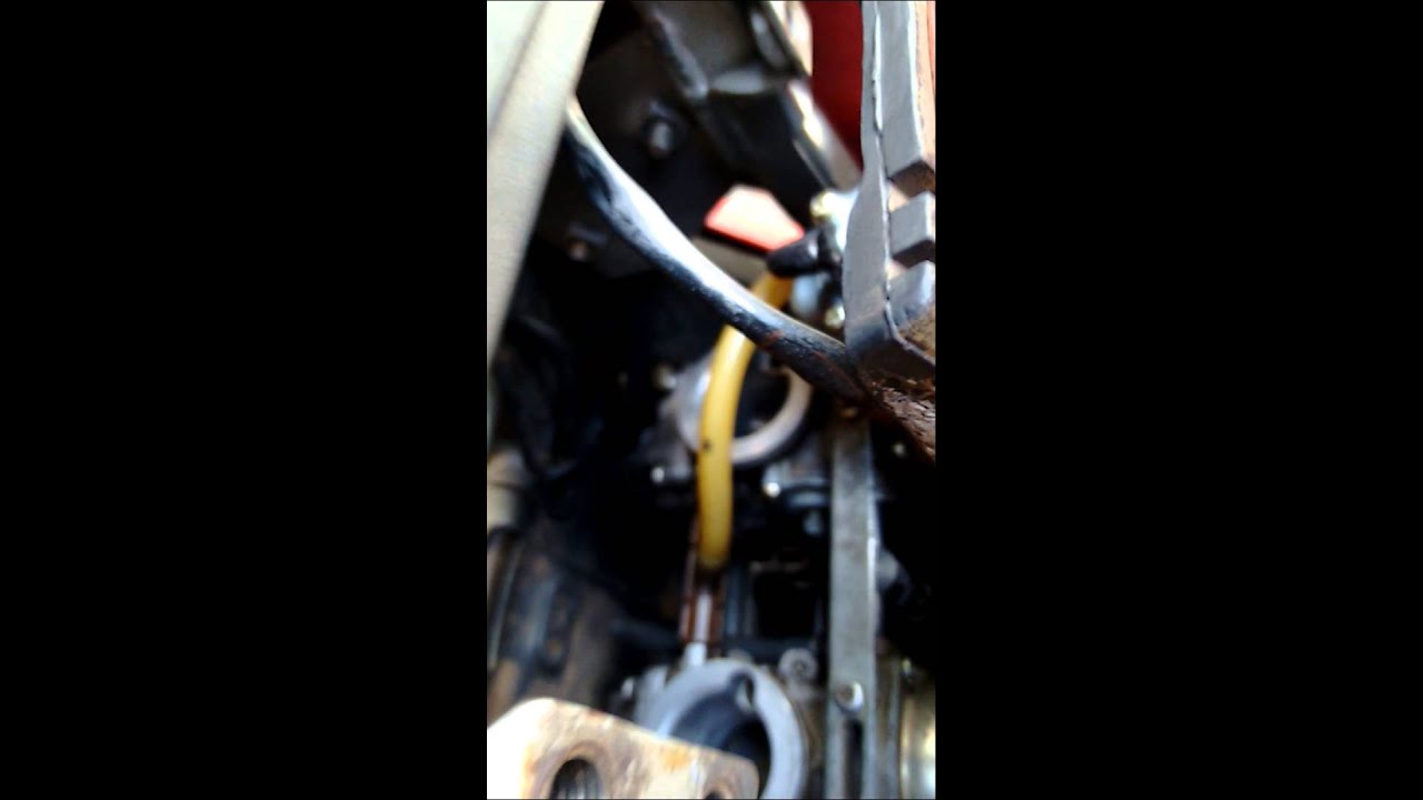 Moto falhando 2 Carburador Motorcycle Failing 2 Carb spit/cough