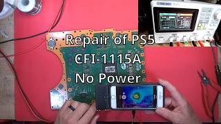 #207 Repair of PS5 CFI-1115A No Power