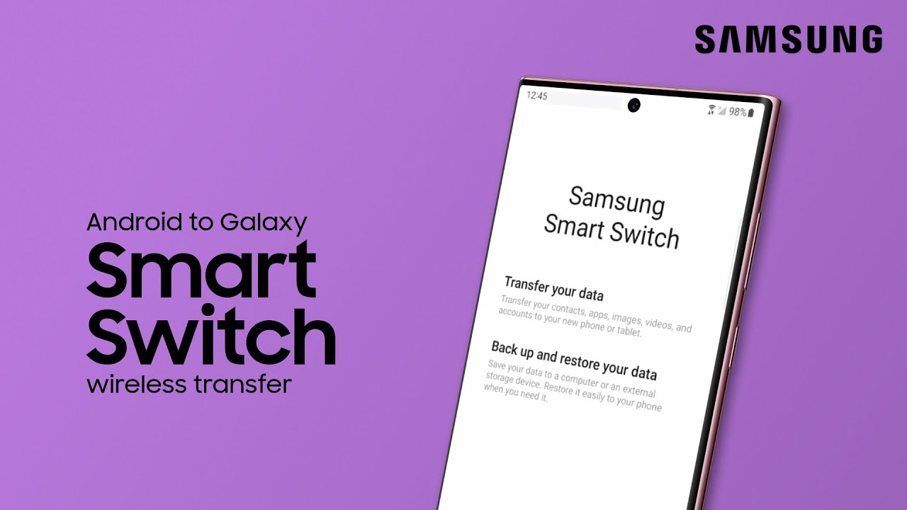 Transfer content with Samsung Smart Switch