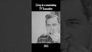 Dinner At A Mountaintop Tv Station, 1955