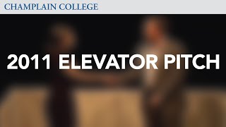 2011 Elevator Pitch Competition | Champlain College