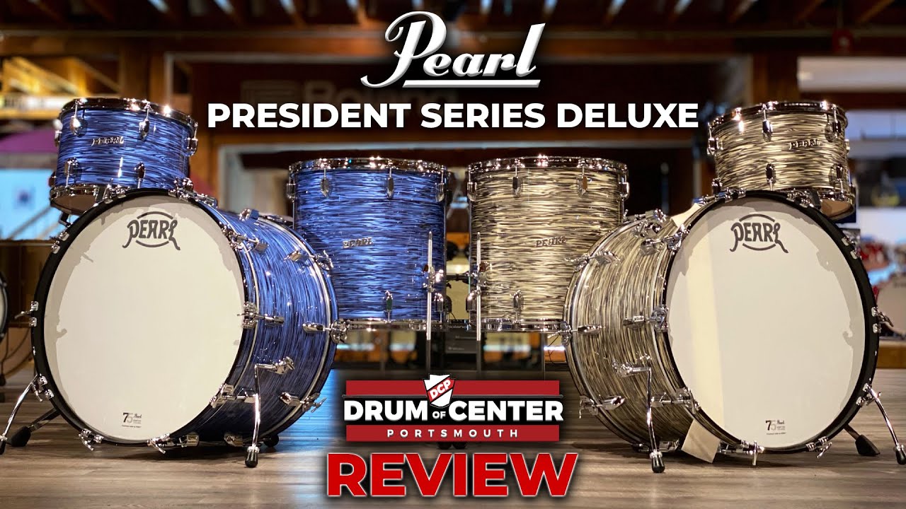 Pearl President Series Deluxe Drum Set Review - YouTube
