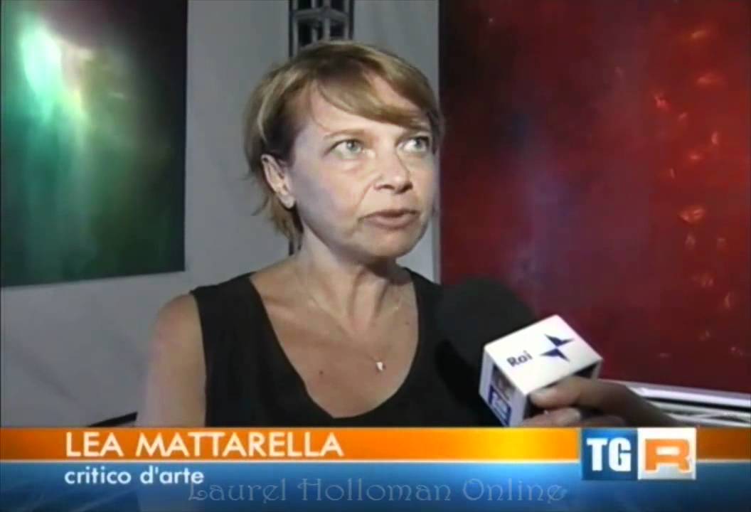 Laurel Holloman -- TGR Italian News: 'Free Falling' Art Exhibit