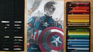 Drawing Captain America screenshot 5