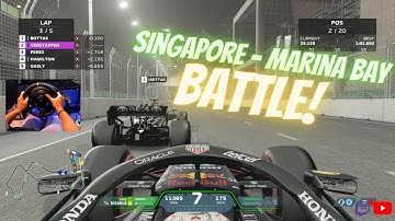 F1 2021 Gameplay Marina Bay Street Circuit - Singapore | Xbox Series X
