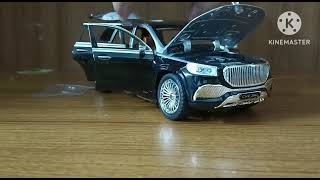 unboxing Mercedes Benz maybach GLS600 1:24 scale model
