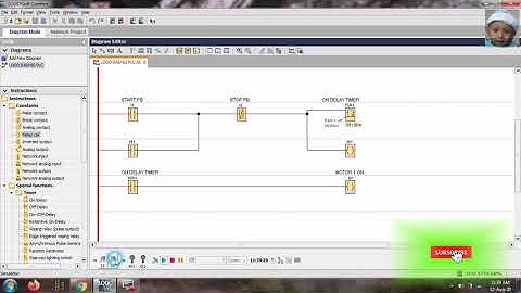 How to Add Timer in Logic and display Time & Text messages on Siemens LOGO PLC TDE text display.