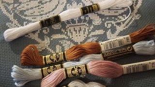 Artiste VS DMC -- How Does Hobby Lobby's Embroidery Floss Compare?