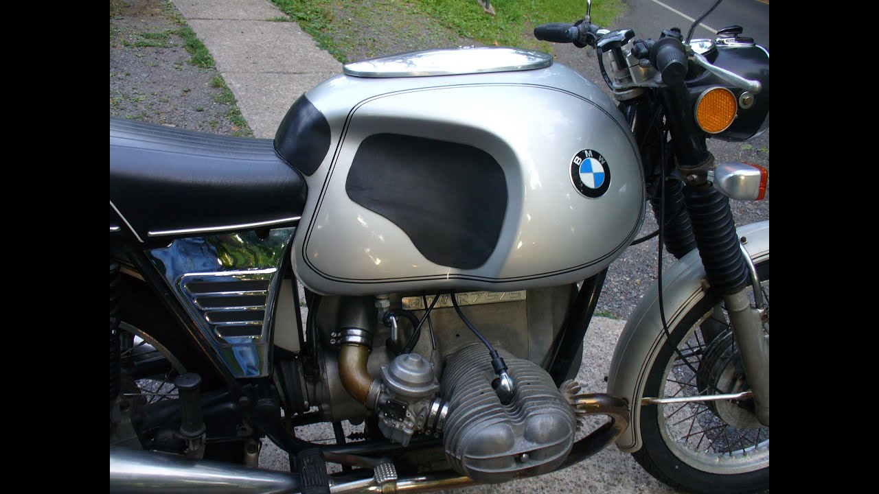 1972 BMW R75/5 HIENRICH SPECIAL - YouTube