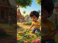 🐦 चिंटू और पक्षियों की प्यारी दोस्ती 💖 | Cute Village Boy Story #Shorts