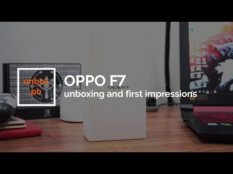 OPPO F7 Unboxing and First Impressions