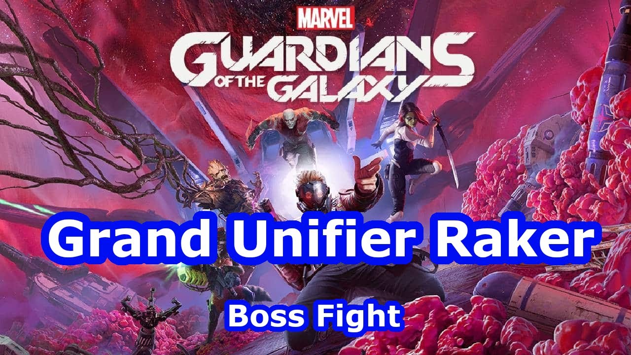 Marvel's Guardians of the Galaxy - Grand Unifier Raker Boss Fight (Chapter 15)