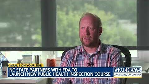 NC State partners with the  FDA to launch new public health inspection course