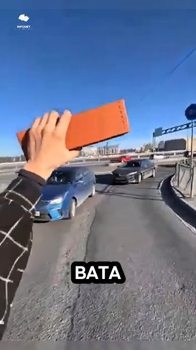 They are required to bring bricks before crossing.