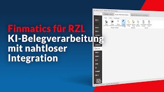 Mit Finmatics KI-Automatisierung in RZL bis zu 70% schneller arbeiten