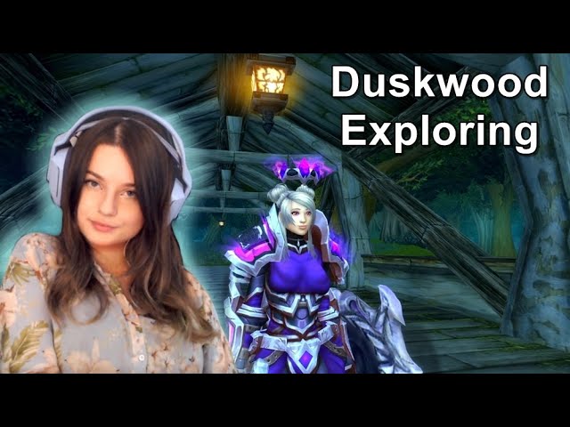 ASMR 🌲 Exploring Duskwood in WoW with In-Game Ambience