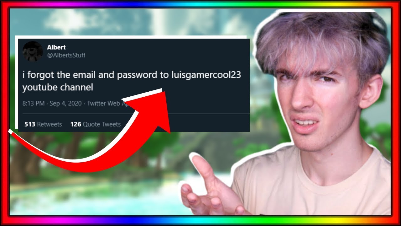 Flamingo Albertsstuff Lost The Luisgamercool23 Account Roblox News Drama Youtube - i made a fake roblox youtube troll account and advertised it