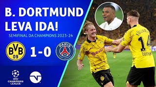 Thumbnail for BORUSSIA BATE PSG EM JOGO COM CAMINHÃO DE GOLS PERDIDOS! BORUSSIA DORTMUND 1 X 0 PSG | CHAMPIONS
